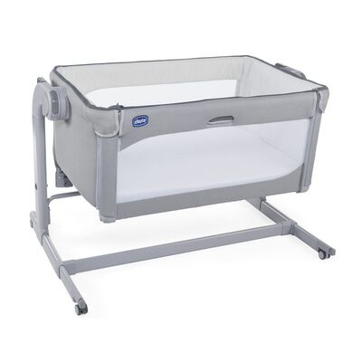 Next2me Magic Co-Sleeping Crib (Cool Grey)
